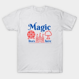 Disney World Magic Lives Here T-Shirt